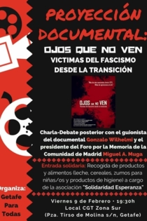 Ojos que no ven, víctimas del fascismo desde la transición