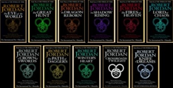 The Wheel of time series by Robert Jordan