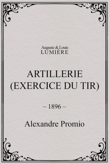Artillerie (exercice du tir)