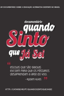 Quando Sinto que Já Sei