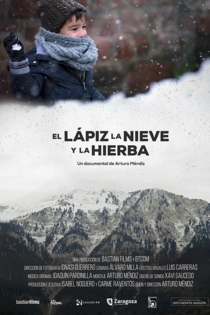 El lápiz, la nieve y la hierba