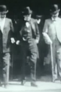 Visita del general Bartolomé Mitre al Museo de Historia