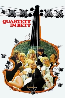 Quartett im Bett