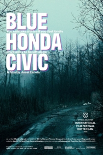 Blue Honda Civic