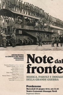 Note dal fronte: musica, parole e immagini della grande guerra