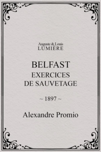 Belfast, exercices de sauvetage