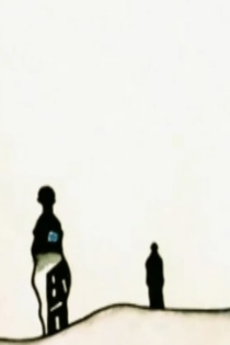 Encre Noire sur Fond D'Azur