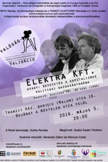 Elektra Kft. avagy: bevezetés a kapitalizmus politikai gazdaságtanába