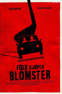 Folk kjøper blomster