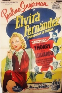 Elvira Fernández, vendedora de tiendas