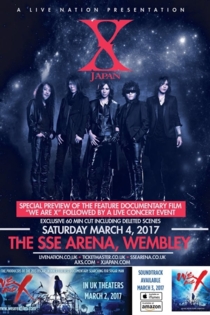 X Japan Live  2017 at the Wembley Arena