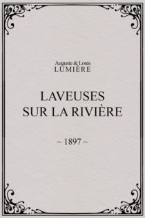 Laveuses sur la rivière