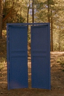 La porte bleue