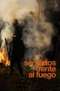 Sentados frente al fuego