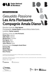 Amala Dianor and Les Arts Florissants: Gesualdo Passione @ Nuits de Fourvière 2026