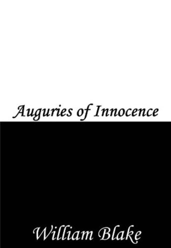 Book Auguries of Innocence