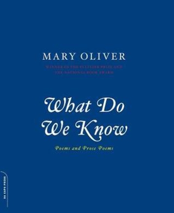 Book What Do We Know