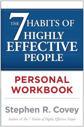 Book The 7 Habits of Highly Effective People Personal Workbook