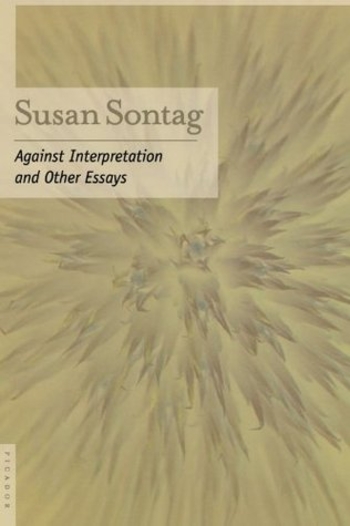 Book Against Interpretation and Other Essays