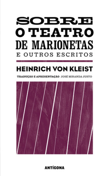 Book Sobre o Teatro de Marionetas e Outros Escritos