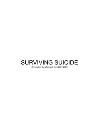 Surviving Suicide