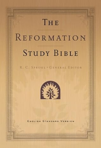 Holy Bible: Reformation Study Bible, ESV