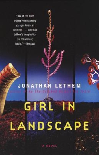 Book Girl in Landscape