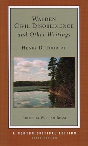 Book Walden / Civil Disobedience / And Other Writings