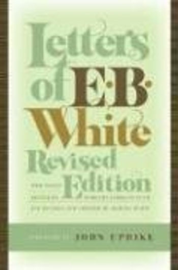 Book Letters of E.B. White