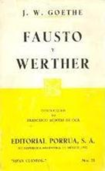 Book Fausto / Werther