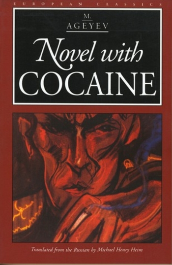 Book Novel with Cocaine