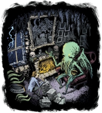 I, Cthulhu, or, What’s a Tentacle-Faced Thing Like Me Doing in a Sunken City Like This (Latitude 47° 9′ S, Longitude 126° 43′ W)?