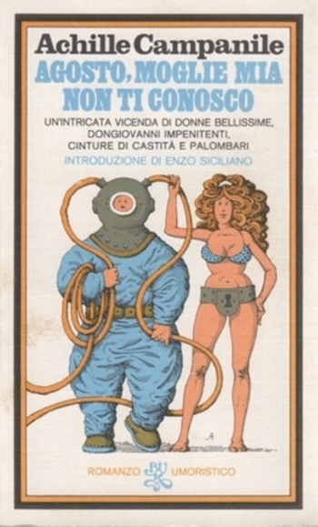 Agosto, moglie mia non ti conosco. Un'intricata vicenda di donne bellissime, dongiovanni impenitenti, cinture di castità e palombari