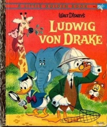Walt Disney's Ludwig Von Drake (A Little Golden Book)