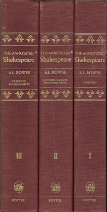 The Annotated Shakespeare: The Complete Three Volume Set