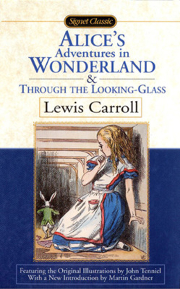 Book Alice's Adventures in Wonderland & Through the Looking-Glass