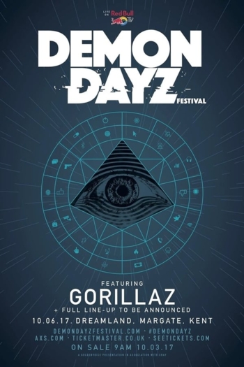 Gorillaz - Demon Dayz Festival 2017