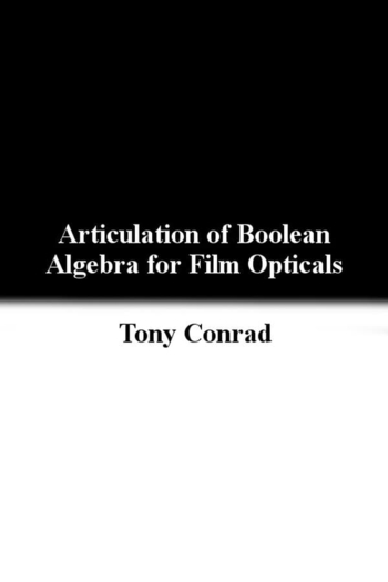 Articulation of Boolean Algebra for Film Opticals
