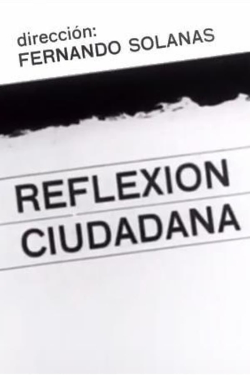 Reflexión ciudadana