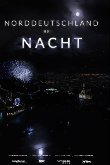 Norddeutschland bei Nacht