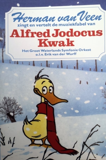 Herman van Veen zingt en vertelt de muziekfabel van Alfred Jodocus Kwak