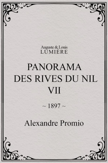 Panorama des rives du Nil, [VII]