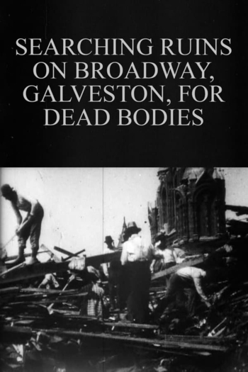 Searching Ruins on Broadway, Galveston, for Dead Bodies