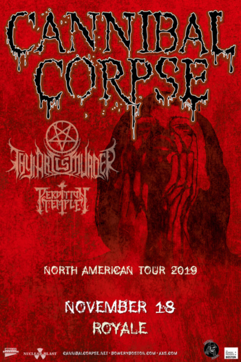 Cannibal Corpse - live at Town Ballroom 2019