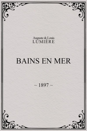 Bains en mer
