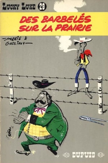 Lucky Luke - Des barbelés sur la prairie