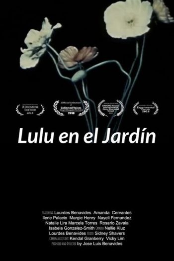 Lulu en el jardín