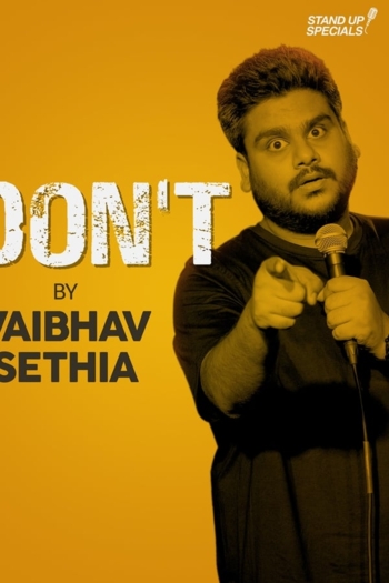 Vaibhav Sethia: Don't