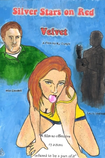 Silver Stars on Red Velvet