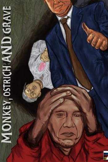 Monkey, Ostrich and Grave